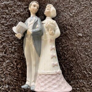 Lladro Porcelain Wedding Day Couple Bride & Groom